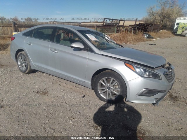 HYUNDAI SONATA 2016 5npe24af4gh323829