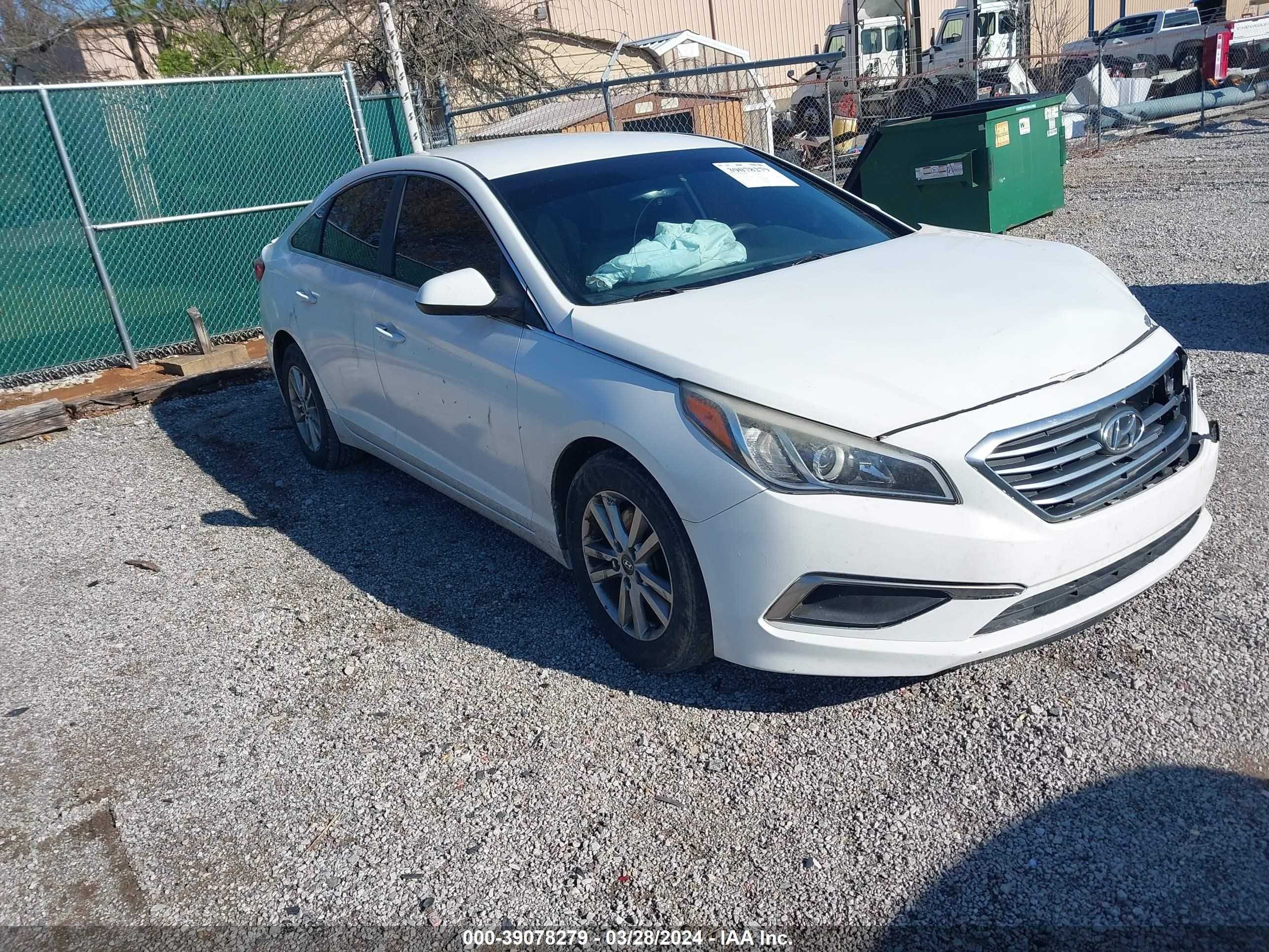 HYUNDAI SONATA 2016 5npe24af4gh325578