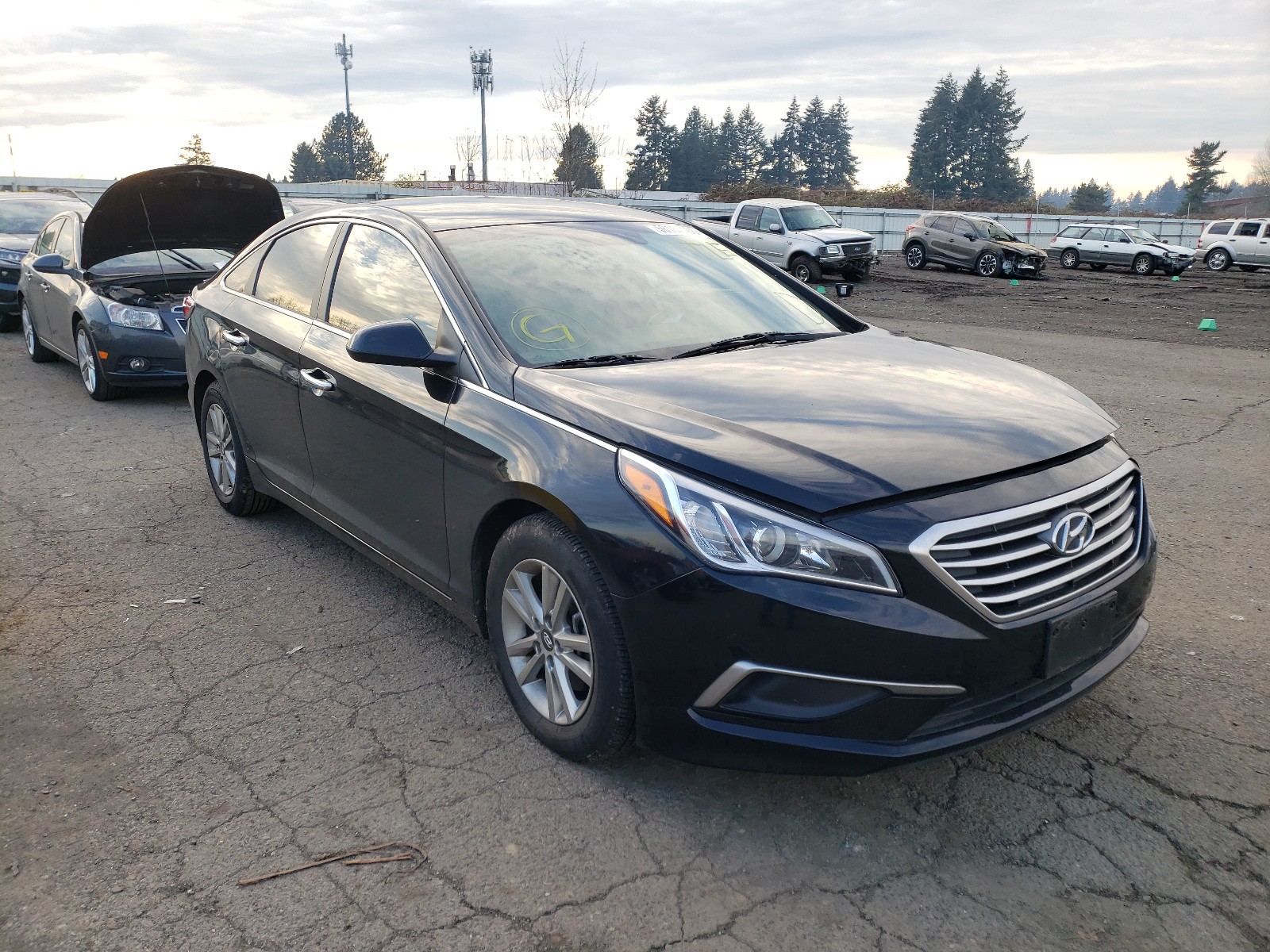 HYUNDAI SONATA SE 2016 5npe24af4gh326021