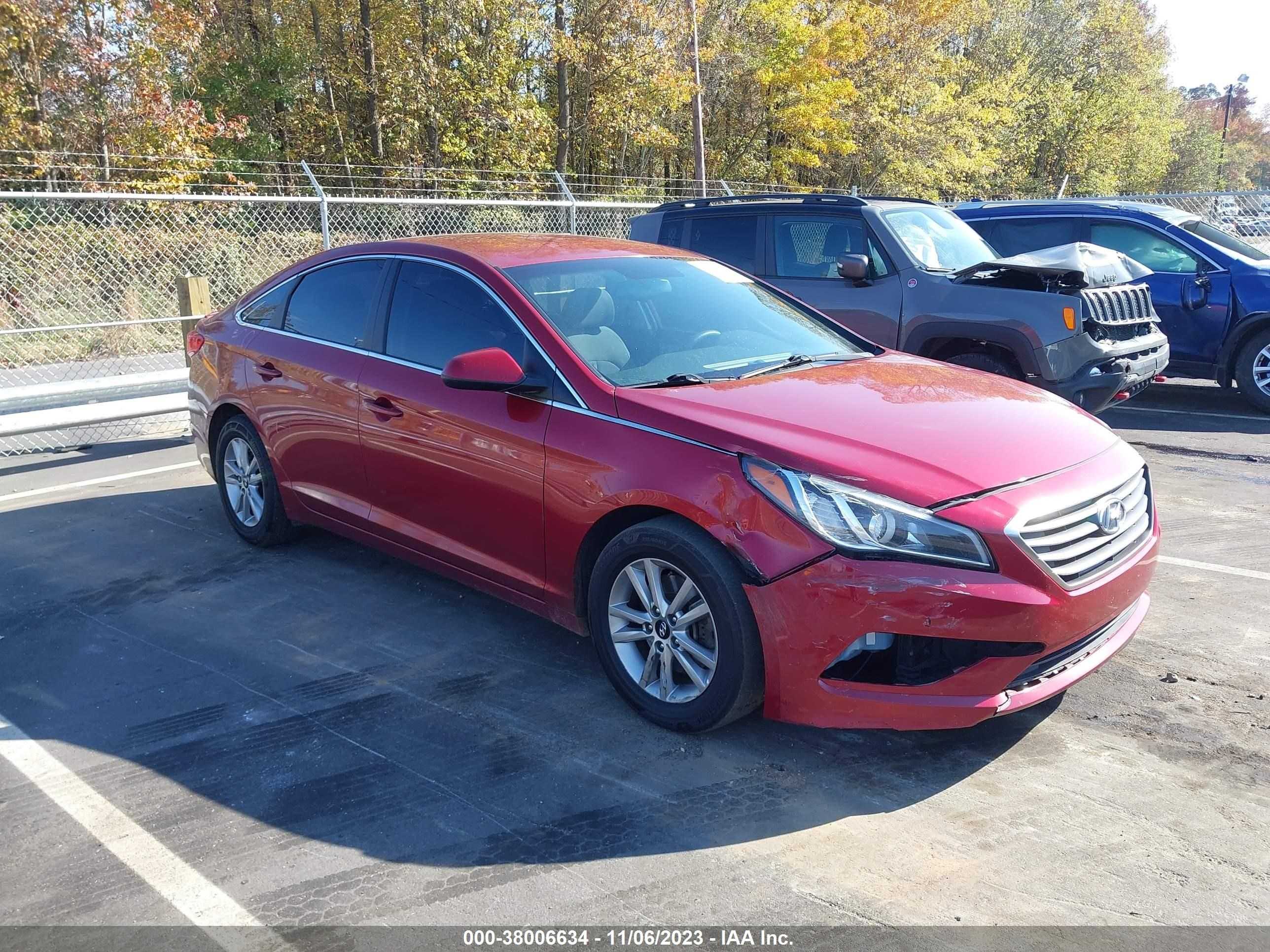 HYUNDAI SONATA 2016 5npe24af4gh346849