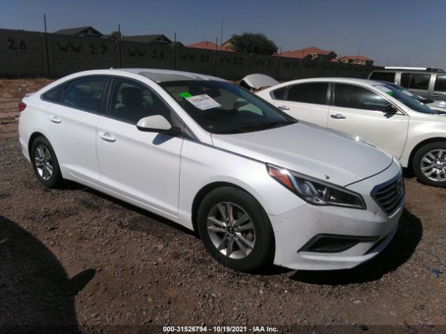 HYUNDAI SONATA 2016 5npe24af4gh359892