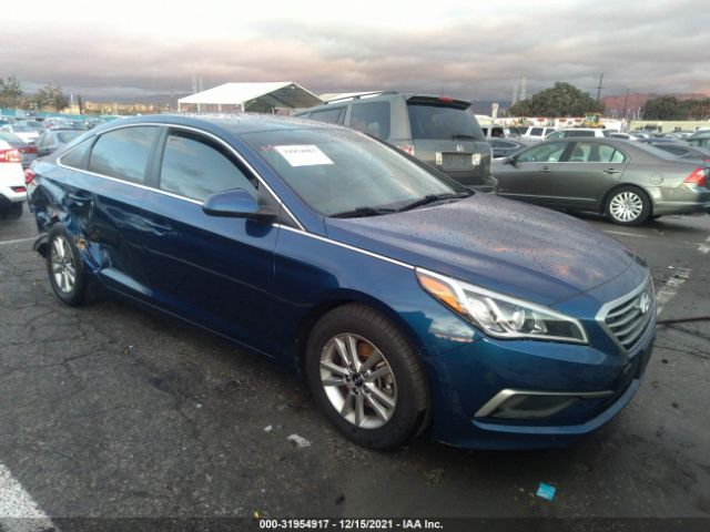 HYUNDAI SONATA 2016 5npe24af4gh384078