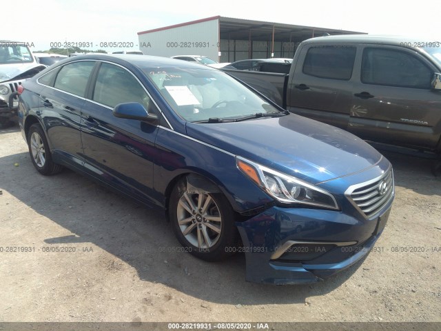 HYUNDAI SONATA 2016 5npe24af4gh385389