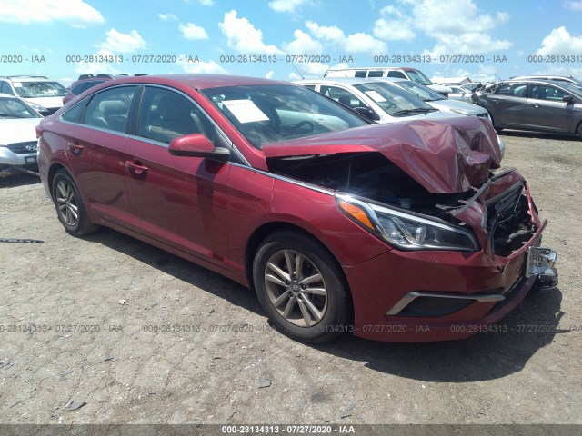 HYUNDAI SONATA 2016 5npe24af4gh386445