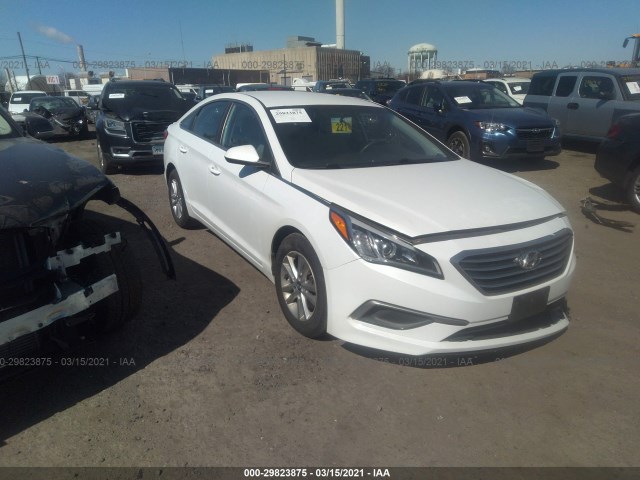 HYUNDAI SONATA 2016 5npe24af4gh393461