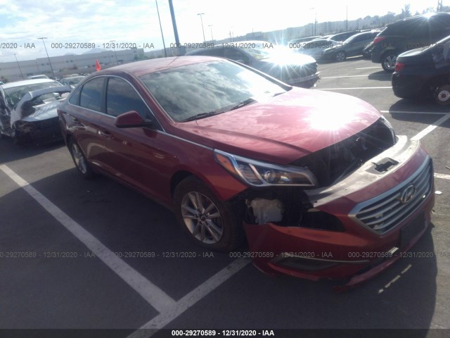 HYUNDAI SONATA 2016 5npe24af4gh409318