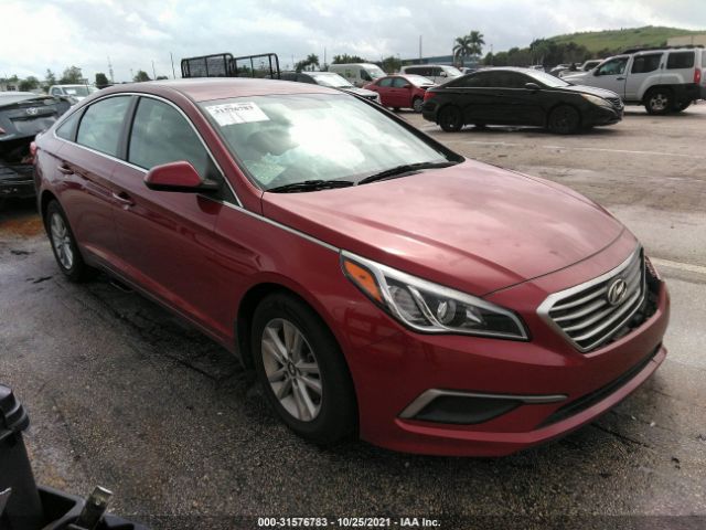 HYUNDAI SONATA 2016 5npe24af4gh414406