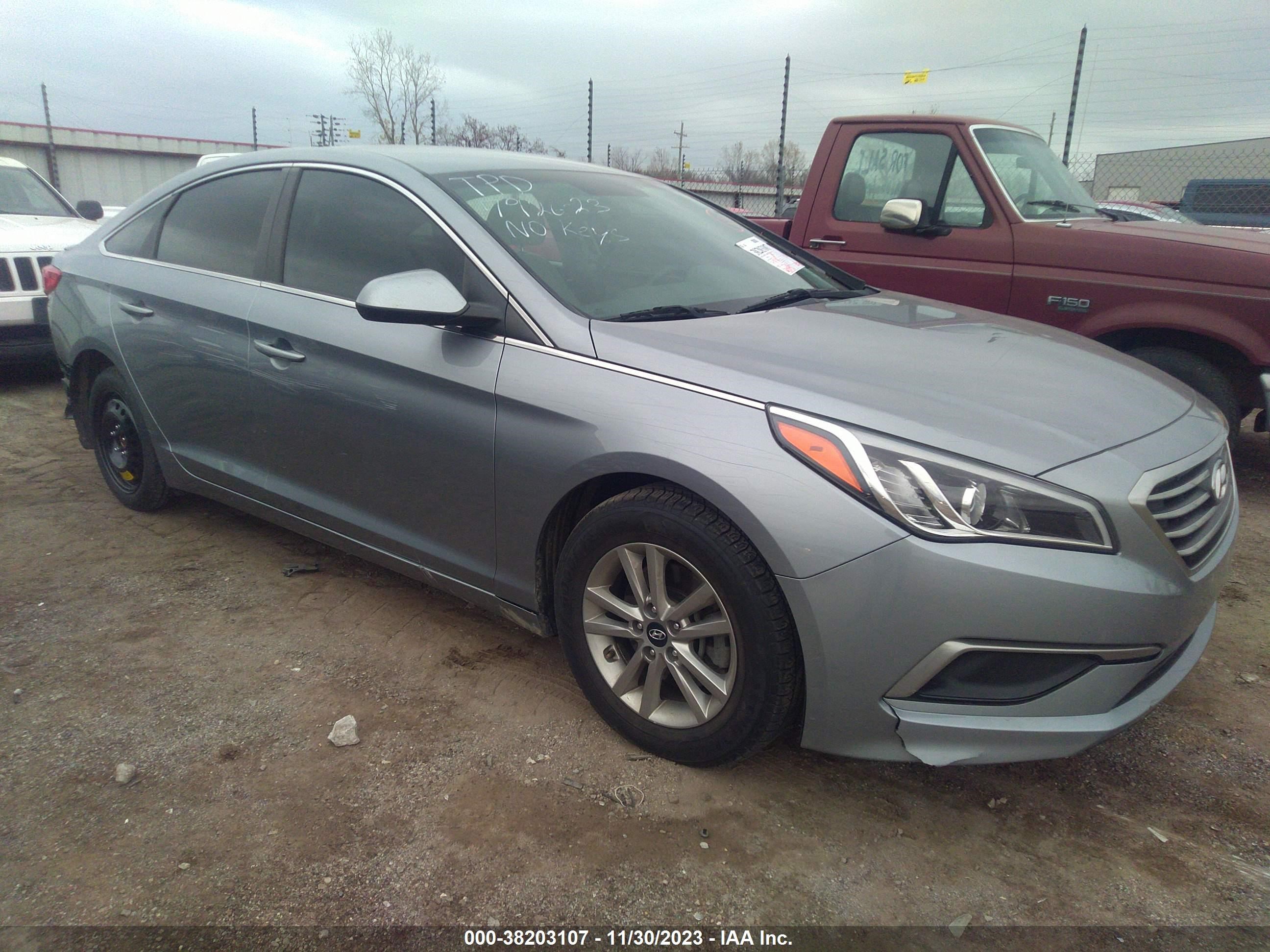 HYUNDAI SONATA 2016 5npe24af4gh416947