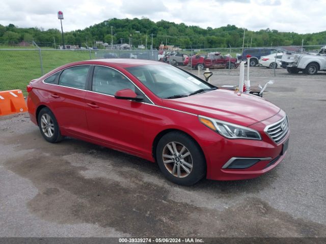 HYUNDAI SONATA 2017 5npe24af4hh445477