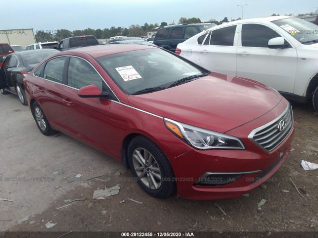 HYUNDAI SONATA 2017 5npe24af4hh449335