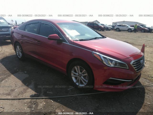 HYUNDAI SONATA 2017 5npe24af4hh461887