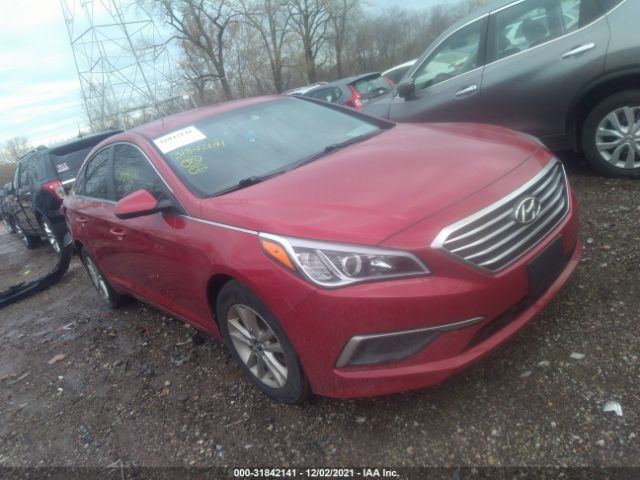 HYUNDAI SONATA 2017 5npe24af4hh466622