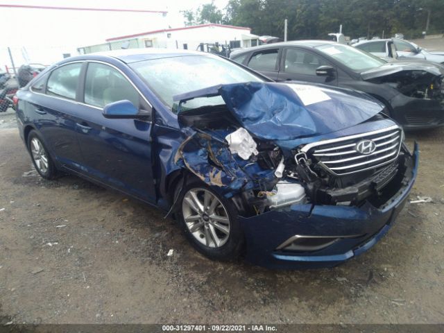 HYUNDAI SONATA 2017 5npe24af4hh493058