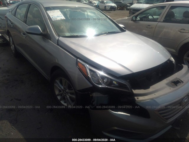 HYUNDAI SONATA 2017 5npe24af4hh493478