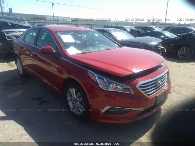 HYUNDAI SONATA 2017 5npe24af4hh494260