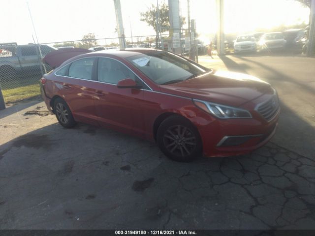 HYUNDAI SONATA 2017 5npe24af4hh510540