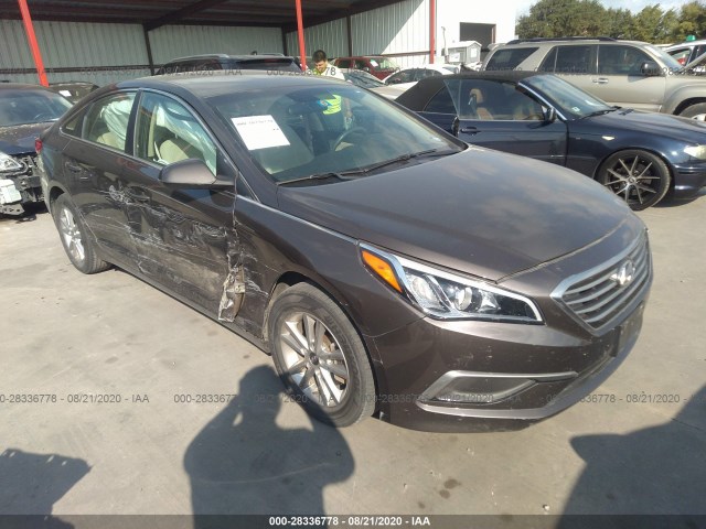 HYUNDAI SONATA 2017 5npe24af4hh510862