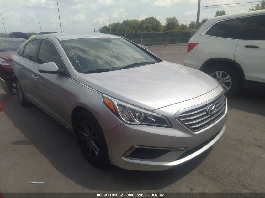 HYUNDAI SONATA 2017 5npe24af4hh513728