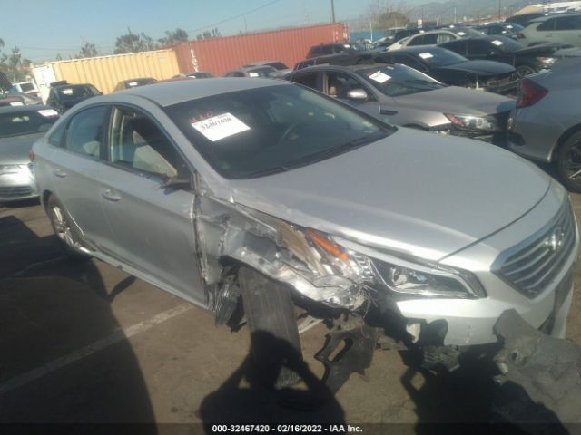 HYUNDAI SONATA 2017 5npe24af4hh530884