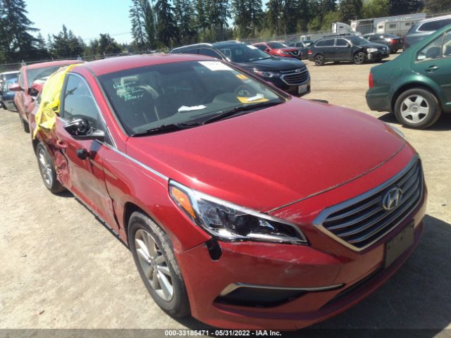 HYUNDAI SONATA 2017 5npe24af4hh531050