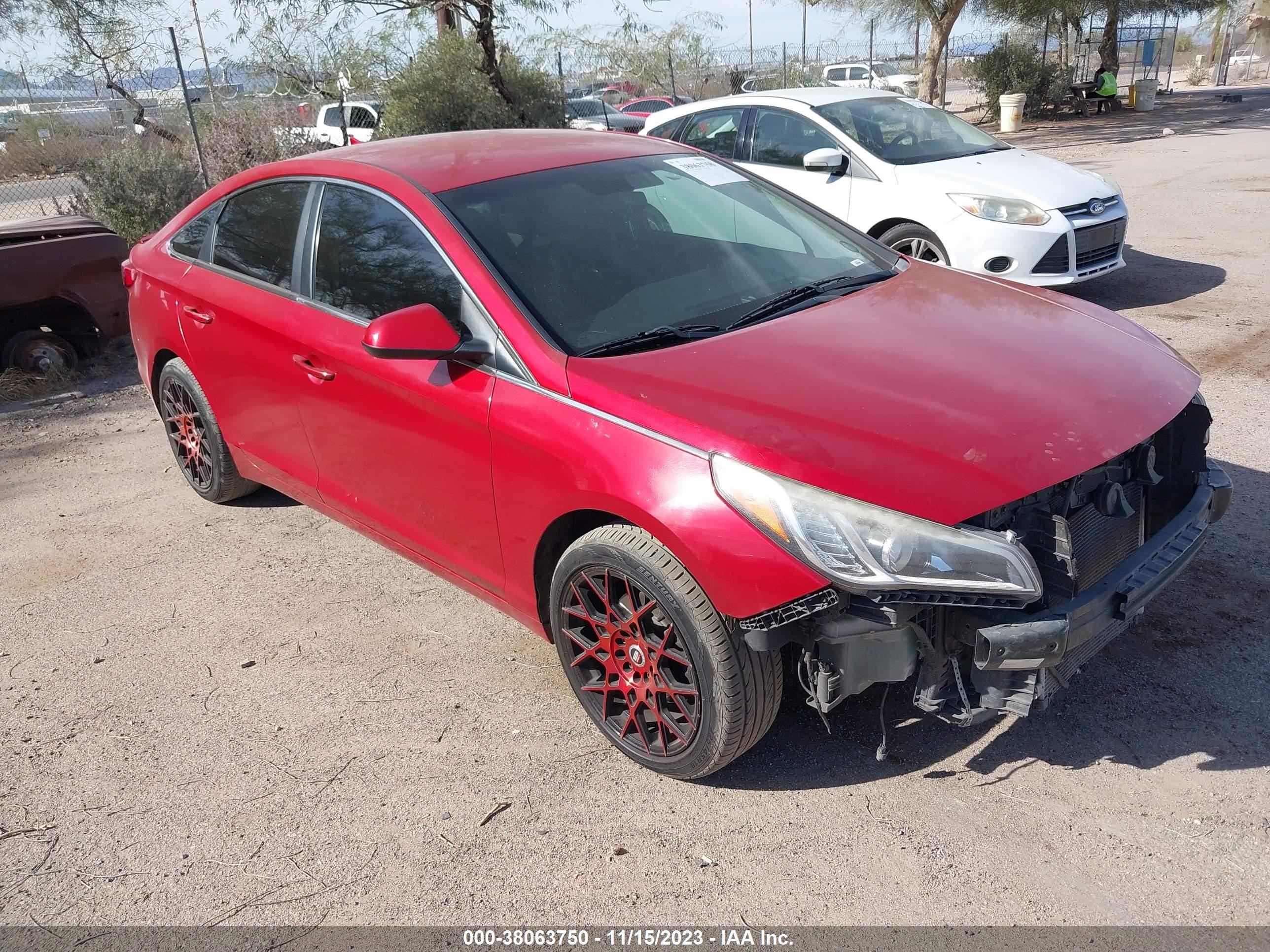 HYUNDAI SONATA 2017 5npe24af4hh534157