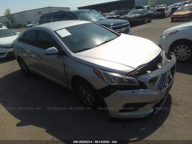 HYUNDAI SONATA 2017 5npe24af4hh540587