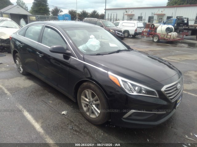 HYUNDAI SONATA 2017 5npe24af4hh541545