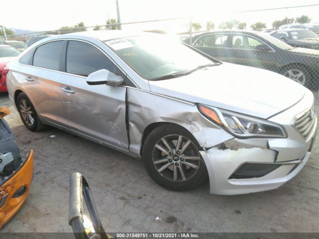 HYUNDAI SONATA 2017 5npe24af4hh542825