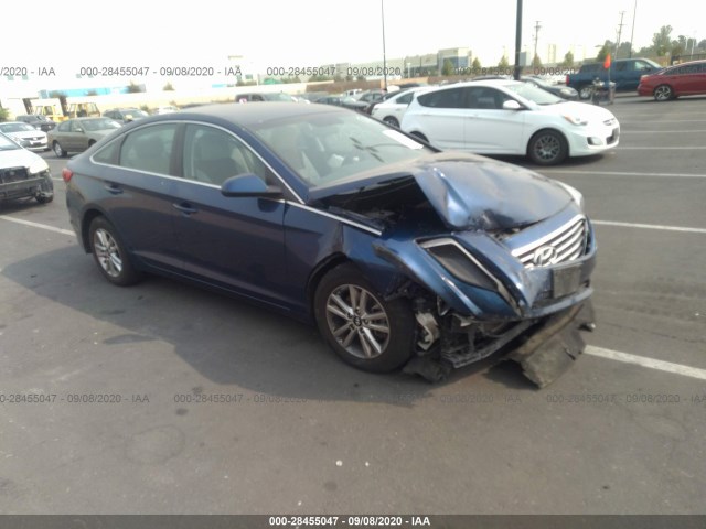 HYUNDAI SONATA 2017 5npe24af4hh557213