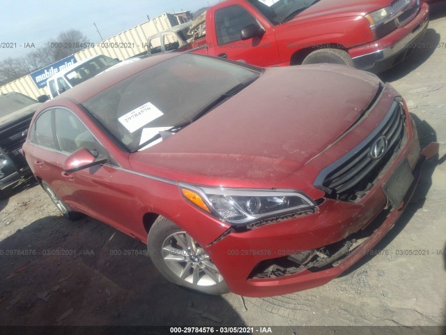 HYUNDAI SONATA 2017 5npe24af4hh557440