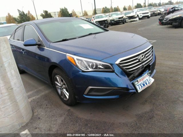 HYUNDAI SONATA 2017 5npe24af4hh557650