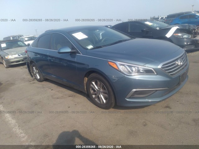 HYUNDAI SONATA 2017 5npe24af4hh557874