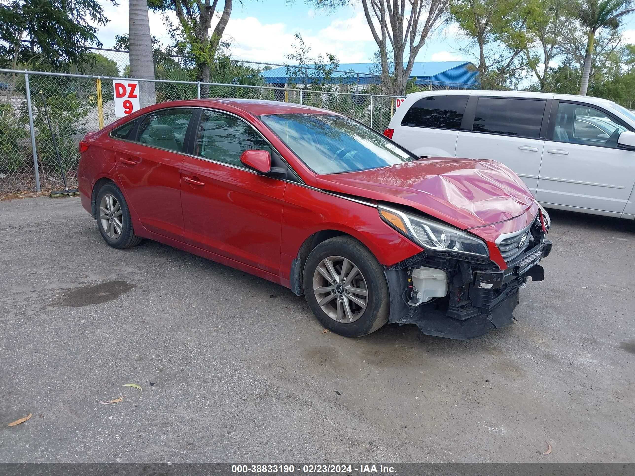 HYUNDAI SONATA 2017 5npe24af4hh564677