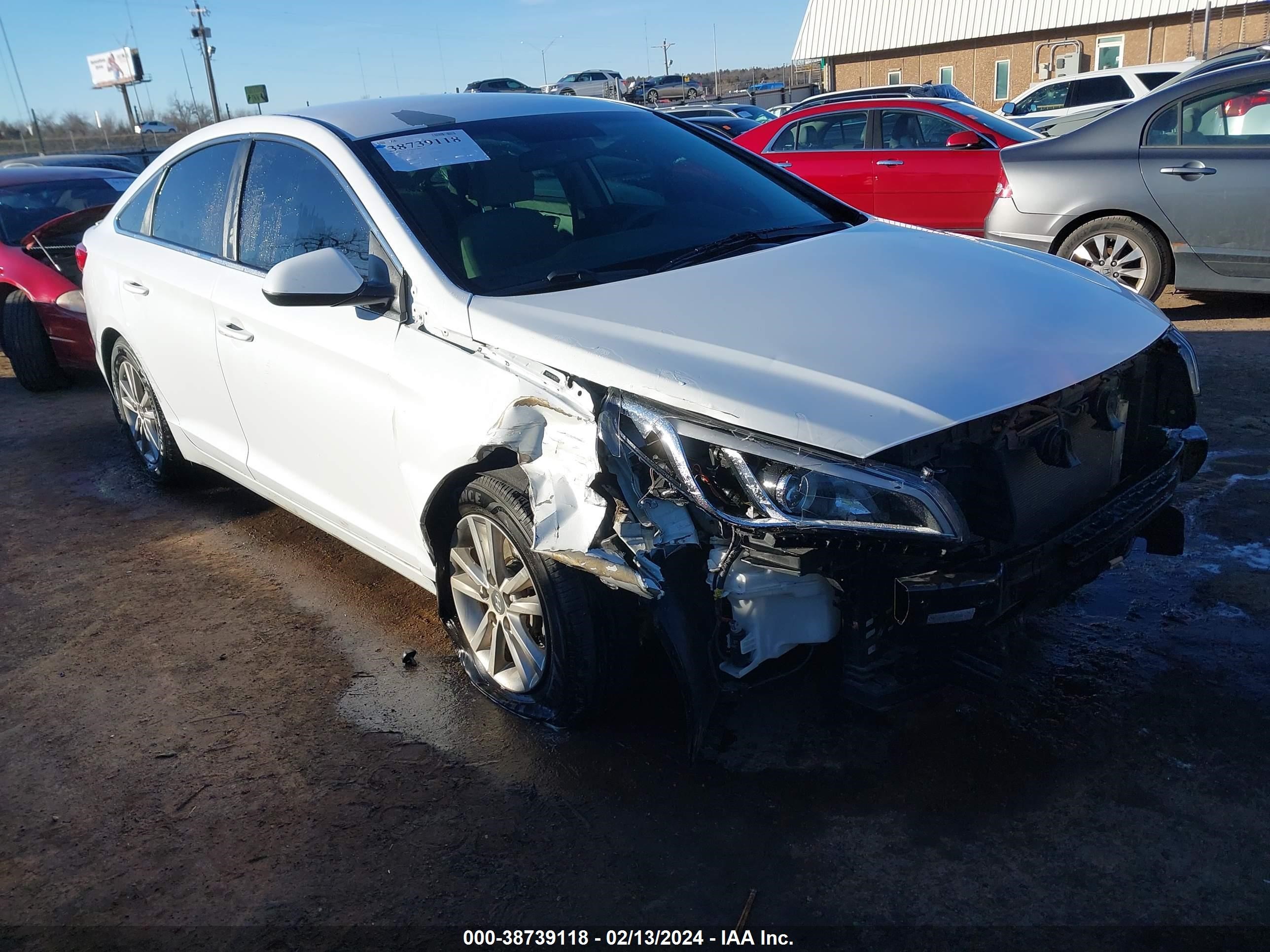 HYUNDAI SONATA 2017 5npe24af4hh566753