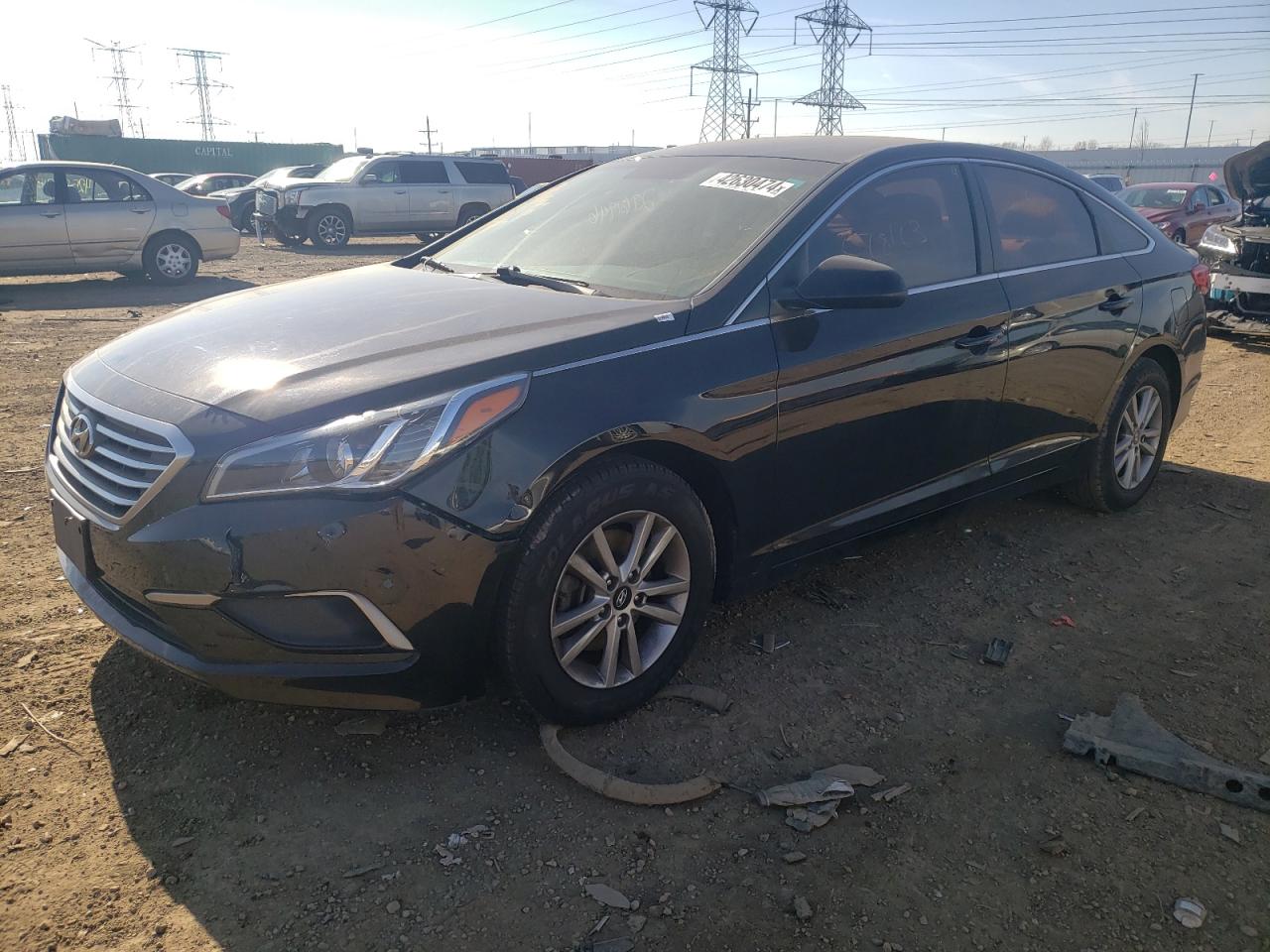 HYUNDAI SONATA 2017 5npe24af4hh568163