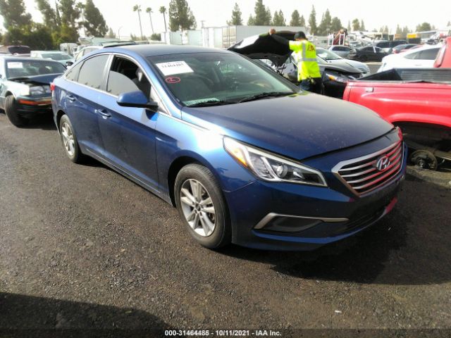 HYUNDAI SONATA 2017 5npe24af4hh571967