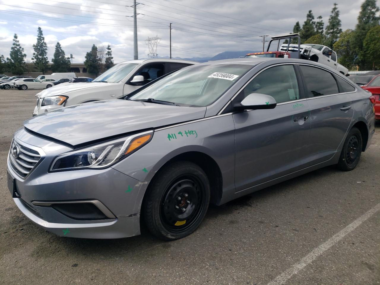 HYUNDAI SONATA 2017 5npe24af4hh574612