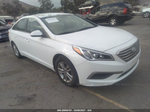 HYUNDAI SONATA 2017 5npe24af4hh579938