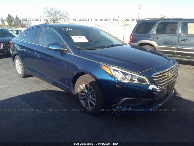 HYUNDAI SONATA 2017 5npe24af4hh586047