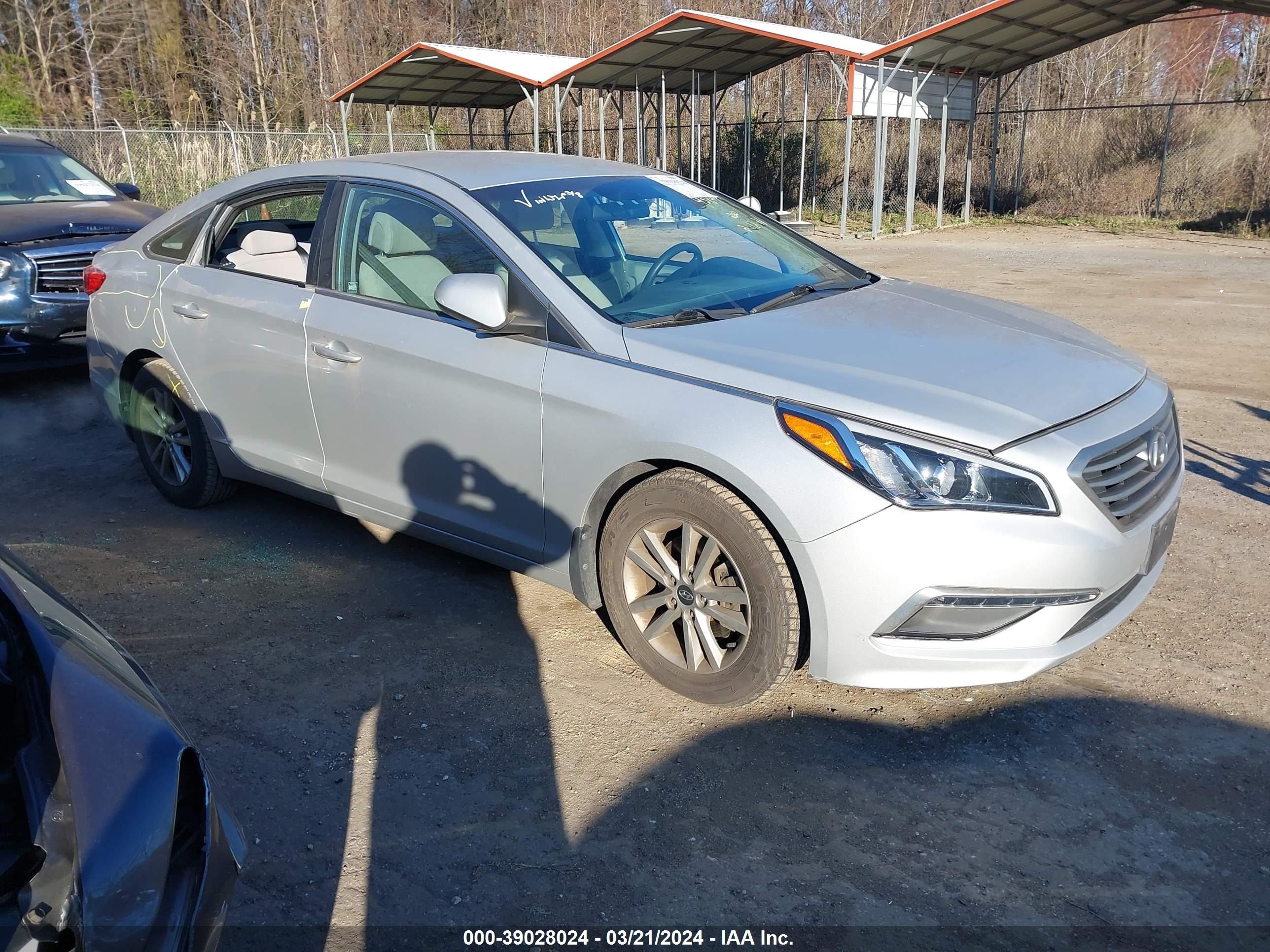 HYUNDAI SONATA 2015 5npe24af5fh085455