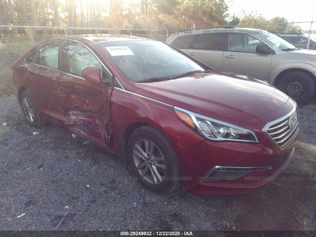 HYUNDAI SONATA 2015 5npe24af5fh182655