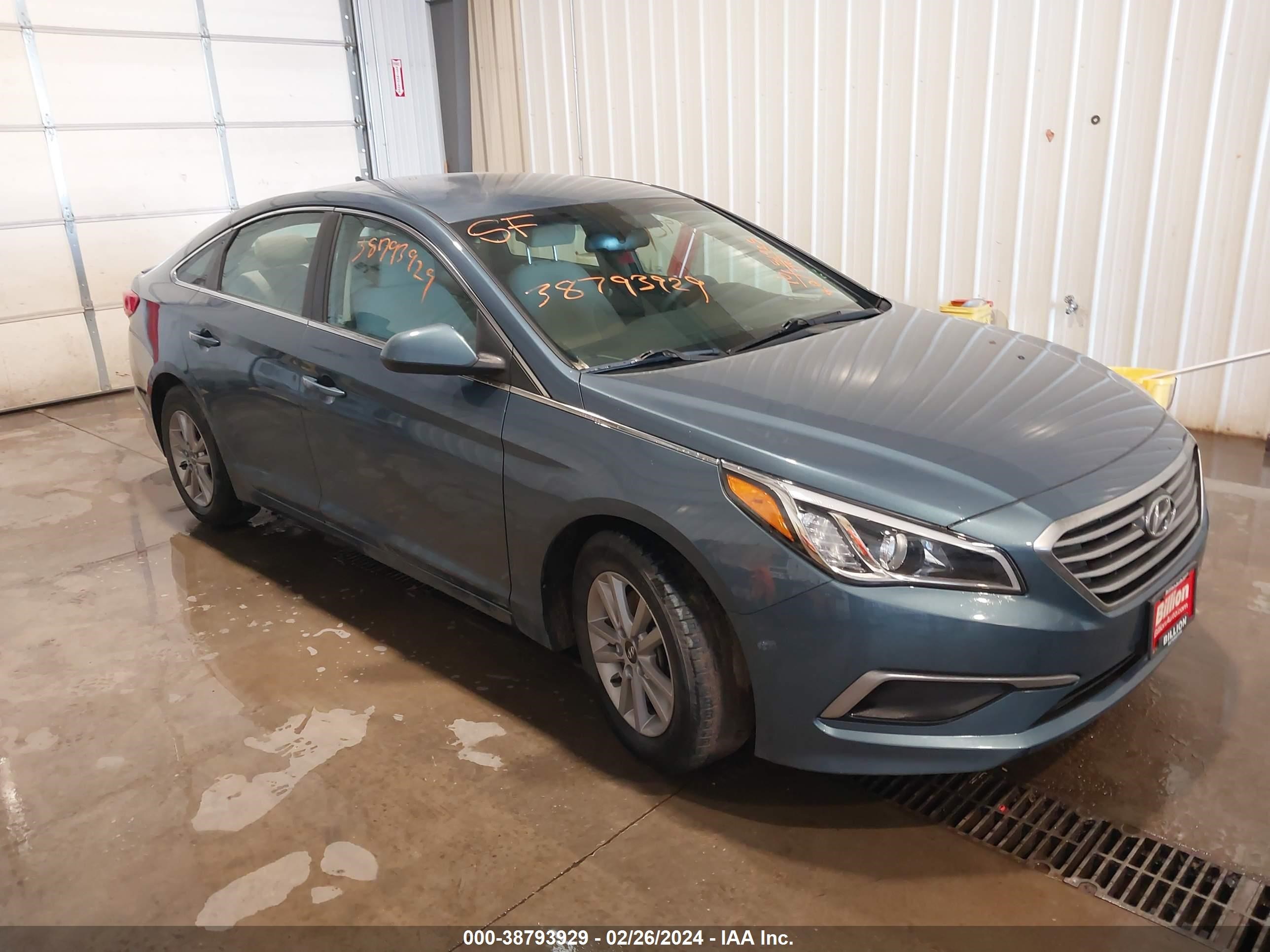 HYUNDAI SONATA 2016 5npe24af5gh297614