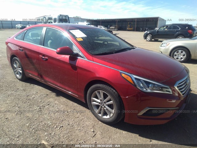 HYUNDAI SONATA SE 2016 5npe24af5gh317523