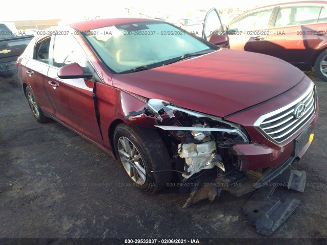 HYUNDAI SONATA 2016 5npe24af5gh323306