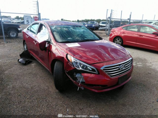 HYUNDAI SONATA 2016 5npe24af5gh323533