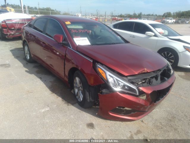 HYUNDAI SONATA 2016 5npe24af5gh369847