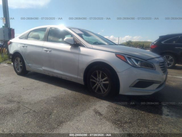 HYUNDAI SONATA 2016 5npe24af5gh384672