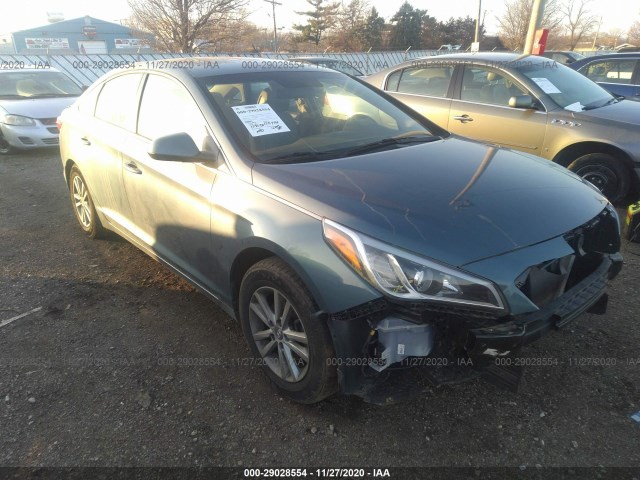 HYUNDAI SONATA 2016 5npe24af5gh409554