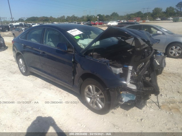 HYUNDAI SONATA 2017 5npe24af5hh500437