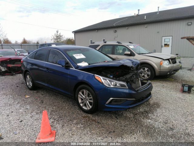 HYUNDAI SONATA 2017 5npe24af5hh510711